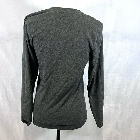 Lucky Brand gray long sleeve tee size small - Picture 3 of 4